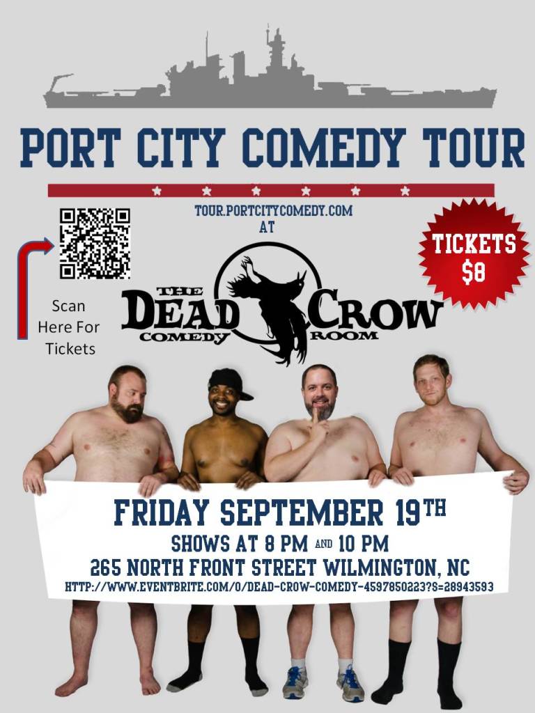 Port City Comedy at Dead Crow